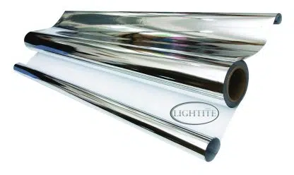 Silver Lighttite reflective sheeting