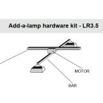 Add-a-lamp hardware kit -