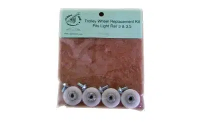 Lightrail III spare trolley wheel set of 4